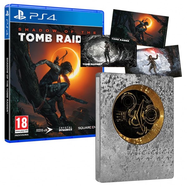 Игра Shadow of the Tomb Raider Steelbook Edition за PS4 (безплатна доставка)